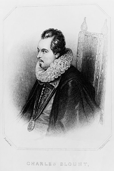 Portrait de Charles Blount, 8e comte de Devonshire, de 